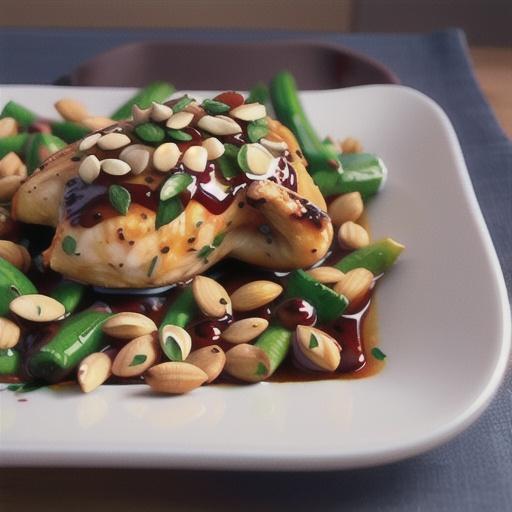 Spicy Almond Chicken