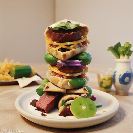 Jumbo mince and vegetable burritos