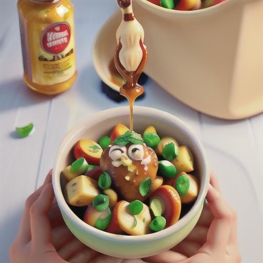 Honey-lime glazed chicken