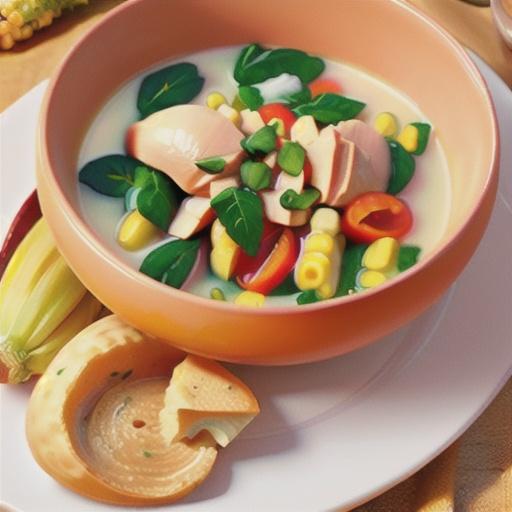Corn and Chicken Soup