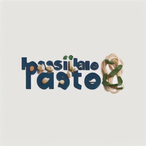 Pasta with basil and tomato