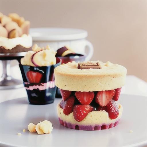 Strawberry cheesecakes