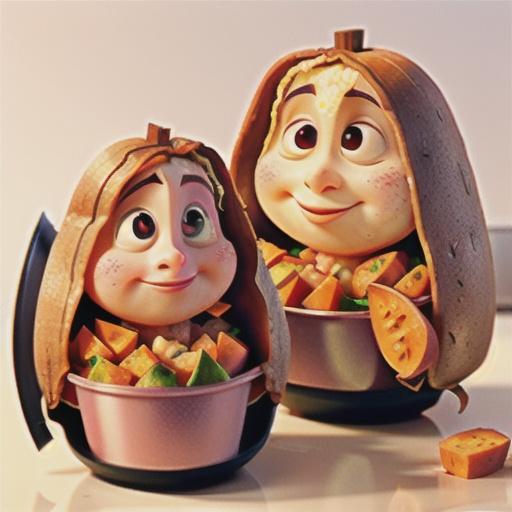 Microwave Sweet Potato