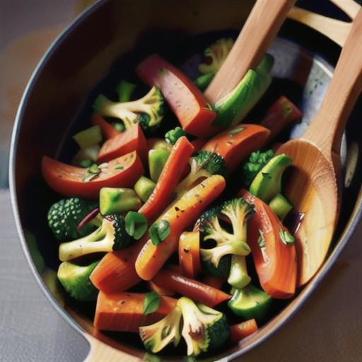Stir-Fried Broccoli and Carrots