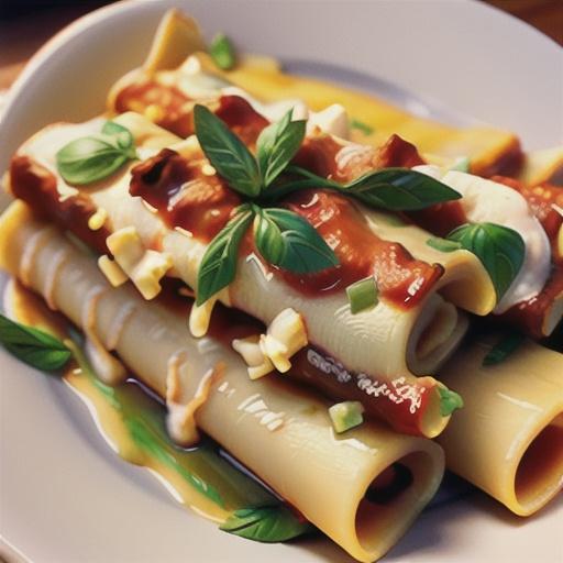 Manicotti with Cheese