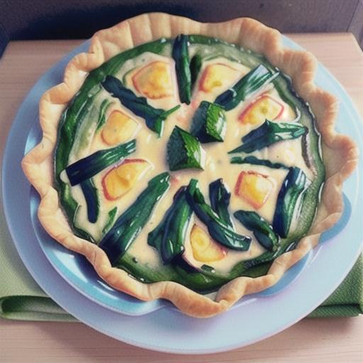 Light and Fluffy Spinach Quiche