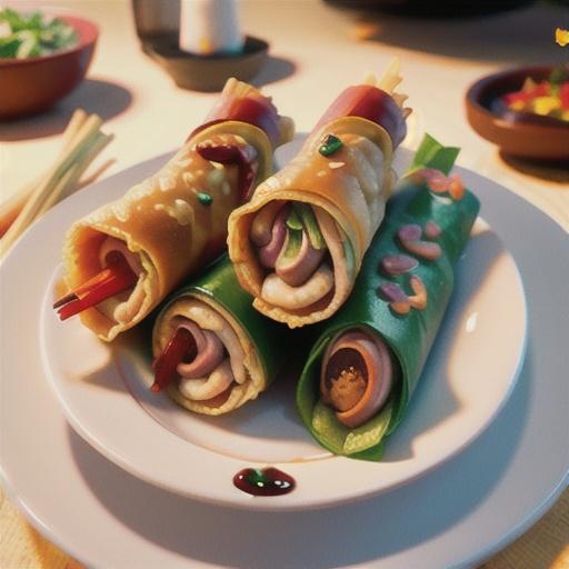 Lumpia - Filipino Shrimp and Pork Egg Rolls