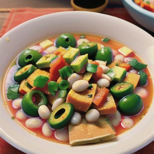 Tortilla and Bean Soup