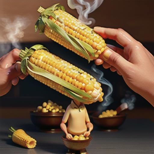 Smoked Corn on the Cob with Bourbon Butter