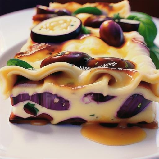 Eggplant and Goat Cheese Lasagna