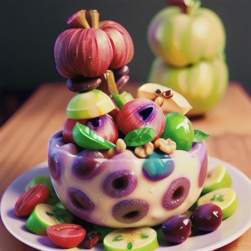 Sweet Tart Waldorf Apple Salad