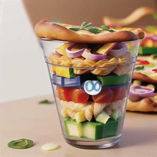 Layered Pizza Salad
