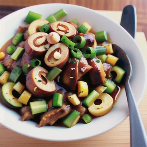 Sweet soy spiced pork