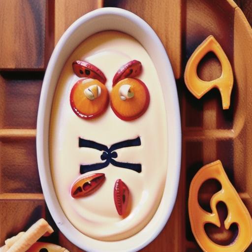 Spider Web Pumpkin Cheesecake Yogurt Dip