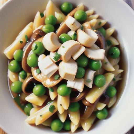 Mushroom and Pea Orzotto