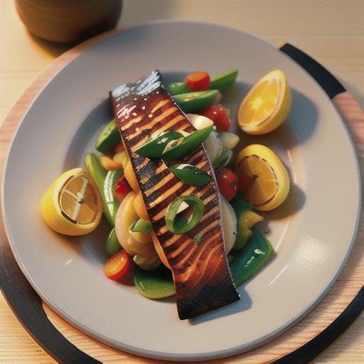 Grilled Gingered Salmon