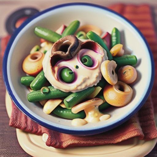 Easy Creamy Canned Green Beans and Mushrooms