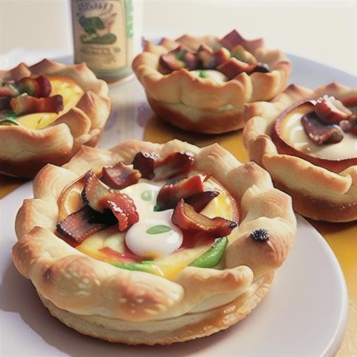 Bacon and Egg Breakfast Tarts