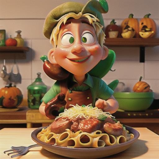 Cheesy Pumpkin and Sausage Pasta