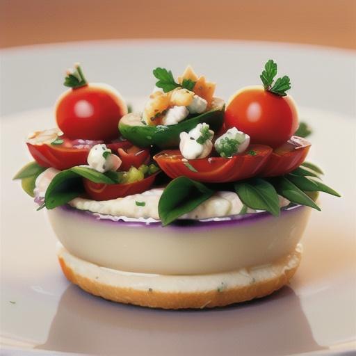 Tomato-Artichoke Bruschetta with Feta