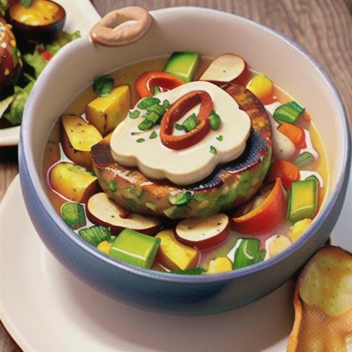 My Mom's Hamburger and Potato Soup