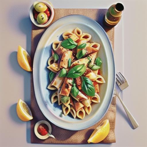 Lemony Sardine Pasta