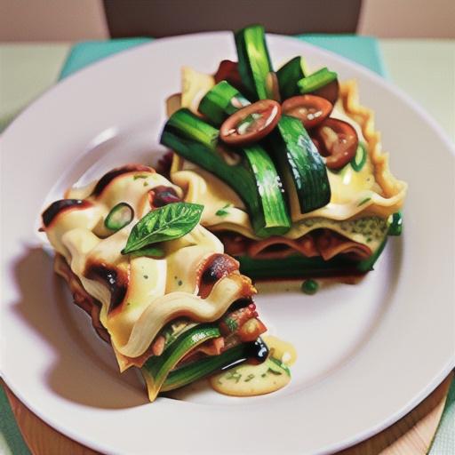 Greek lamb and zucchini bake