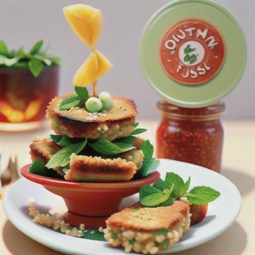 Thai fish cakes with quinoa