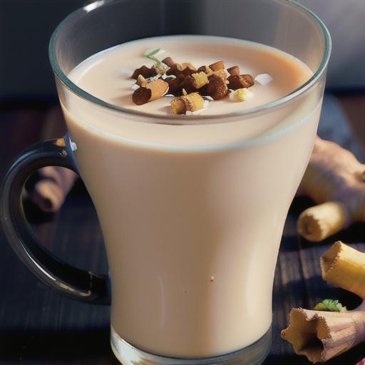Hot Ginger Milk