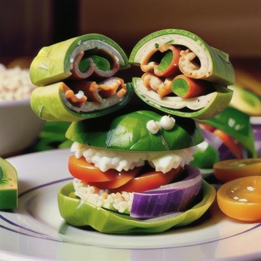 Fresh Veggie Wraps
