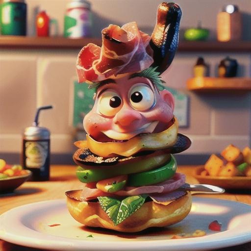 Prosciutto pepper beef