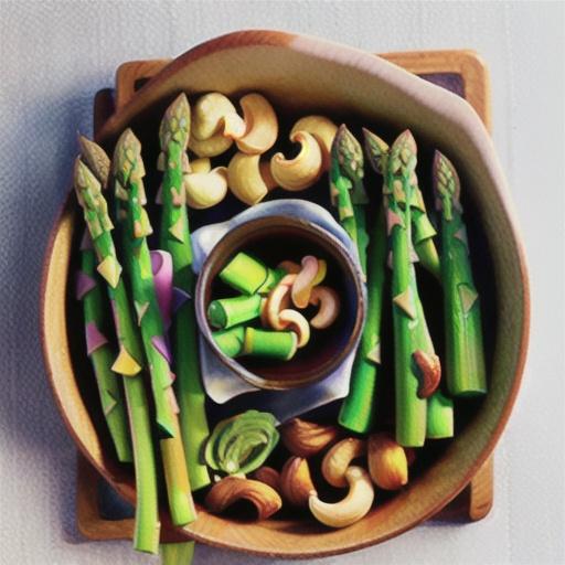 Asparagus and Cashews