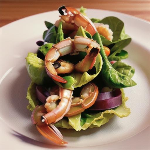 Prawn & avocado Caesar salad wrap