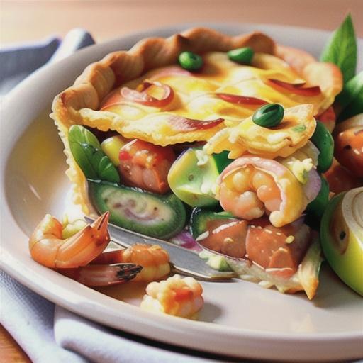 Impossibly Easy Shrimp Pie