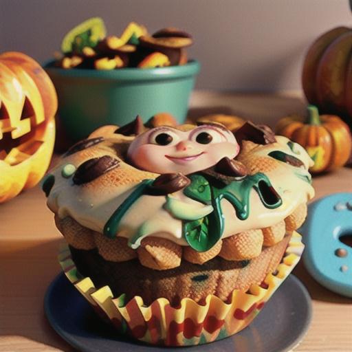 Pumpkin Spinach Toddler Muffins