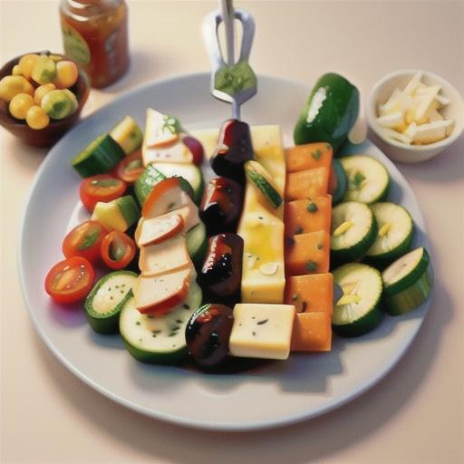 Marinated Havarti Cheese Kabobs