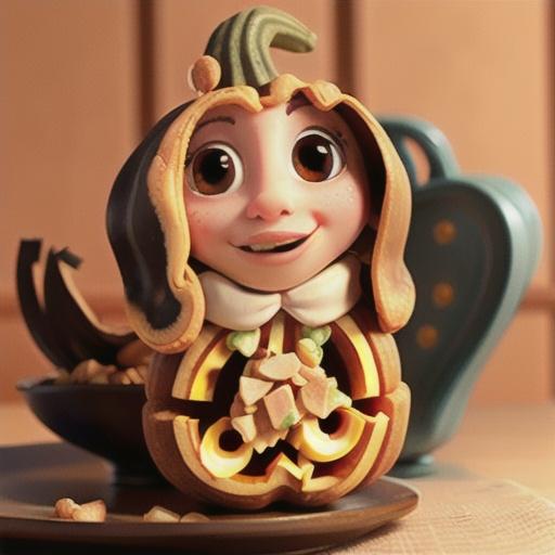 Mini Pumpkin Biscuits