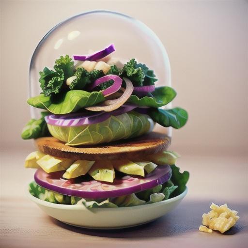 Cabbage and Kale Slaw with Caraway Ranch Dressing