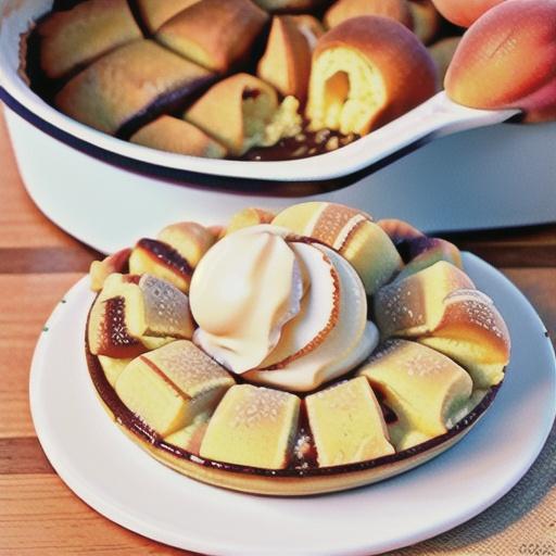 Peach Cobbler Dump Cake