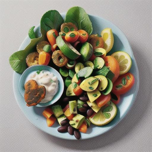 Carrot, black bean and coriander fritters with smoky avocado salsa recipe