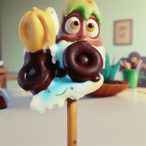 Fudgy Chocolate-Banana Pops