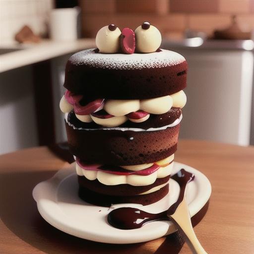 Chocolate Depression Cake