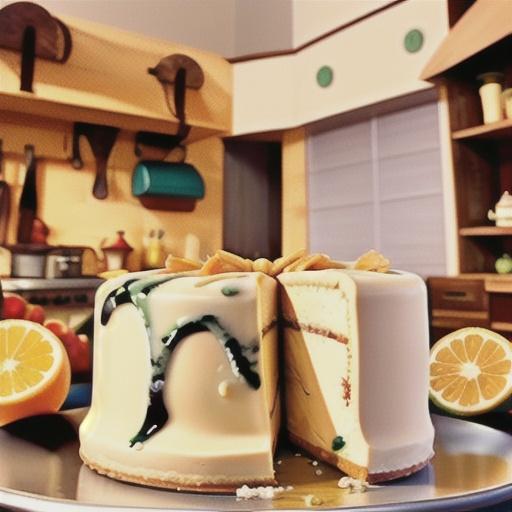 Martha's ricotta cheesecake