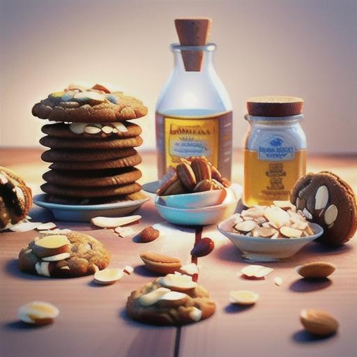 Tahini Honey Oatmeal Cookies