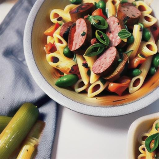 Plant-Based Italian Sausage Pasta