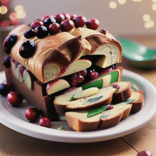 Cranberry Apple Bread