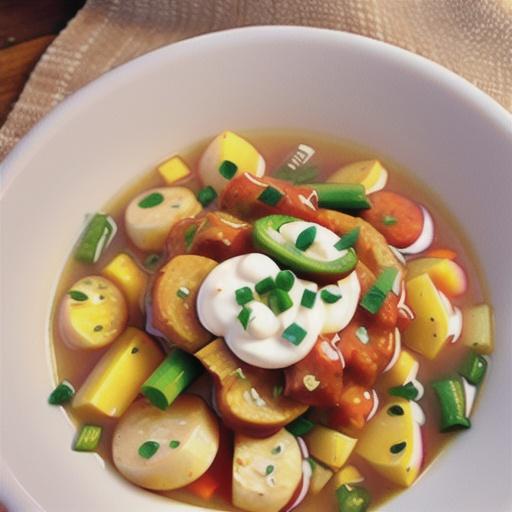 Spicy Cheeseburger Soup