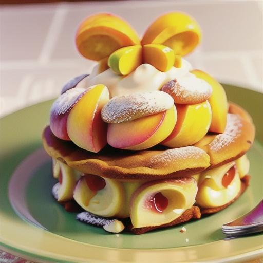 Marie's Peach Dump Cake