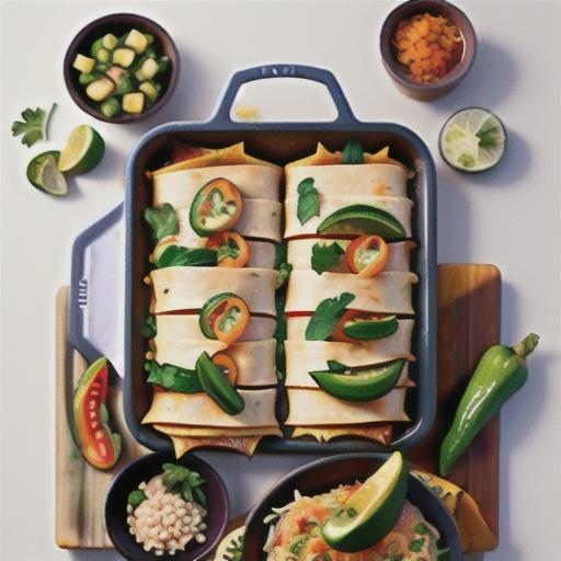 Healthier Turkey Enchiladas