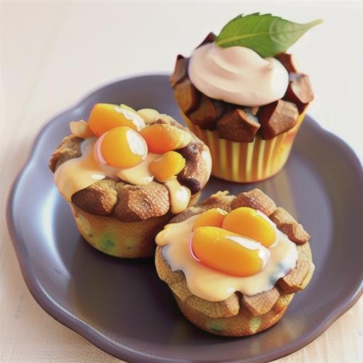 Apricot yoghurt muffins
